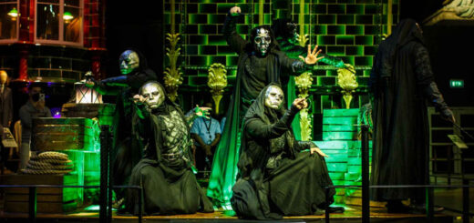 Death Eaters at Dark Arts at Hogwarts (Credit: Warner Bros Studio Tour London - The Making of Harry Potter)