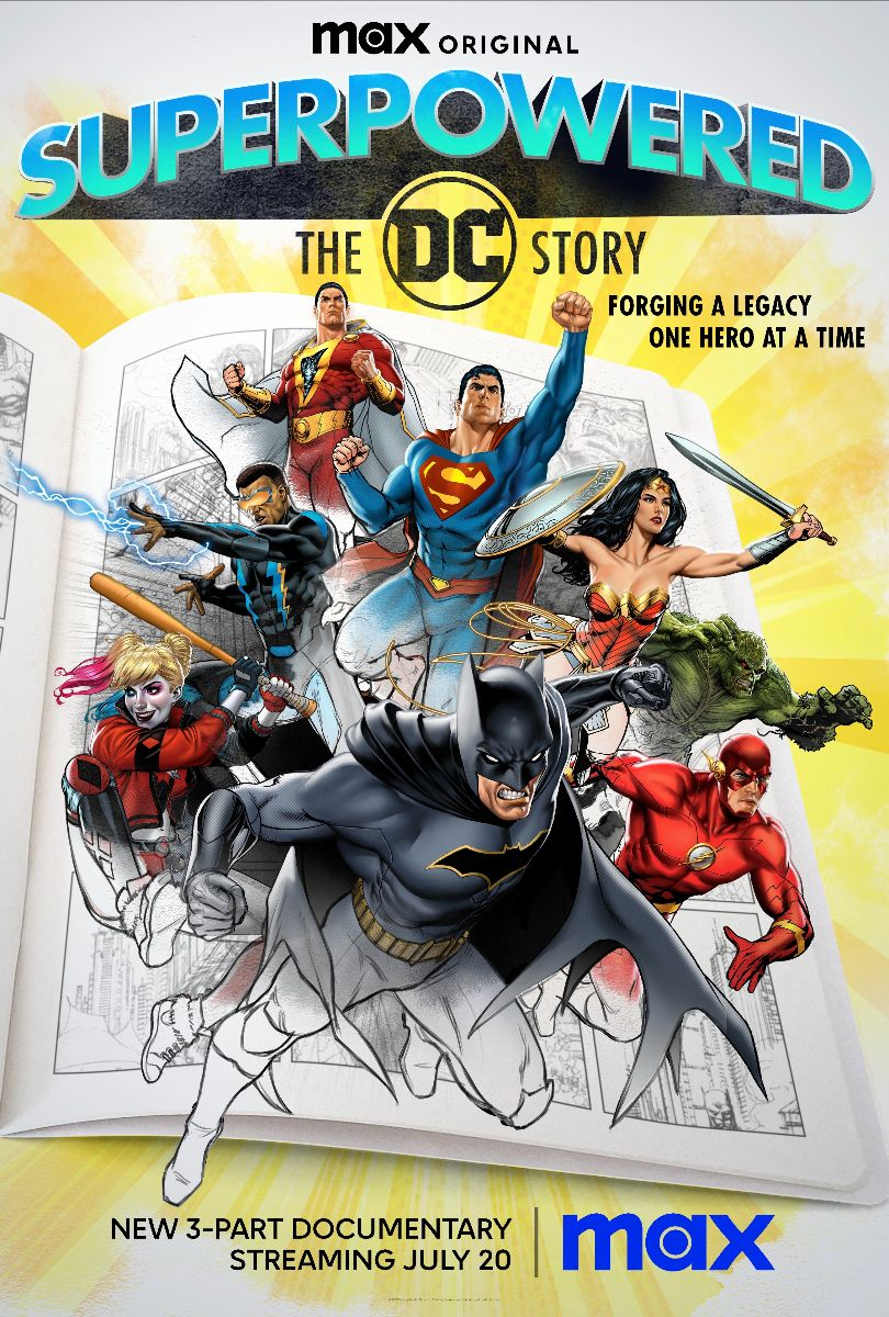 Poster for "Superpowered: The DC Story"