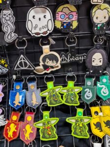 Harry Potter keychains