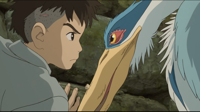 Still from "The Boy and the Heron"