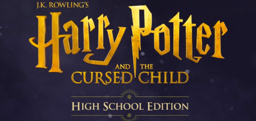 Logo for the high school edition of "Harry Potter and the Cursed Child".