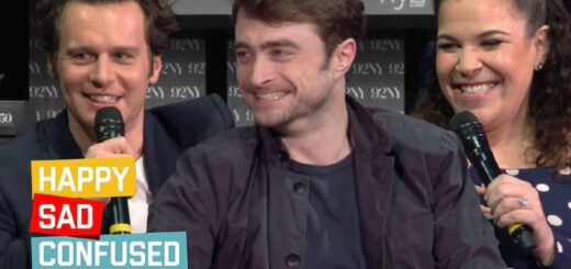 Daniel Radcliffe joins Josh Horowitz on his “Happy Sad Confused” podcast (Credit: Josh Horowitz Instagram @joshuahorowitz)