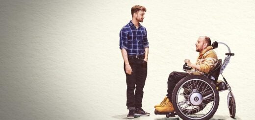 A photo of Daniel Radcliffe and David Holmes to promote "The Boy Who Lived."