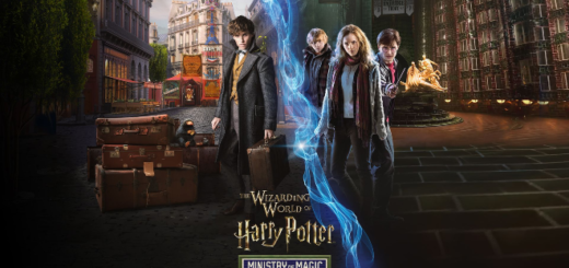 Announcement poster for The Wizarding World of Harry Potter - Ministry of Magic.