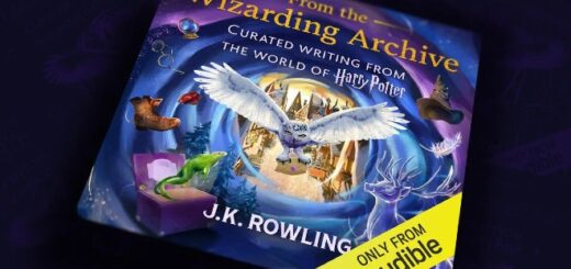 Cover of the Audible audiobook "From the Wizarding Archive."