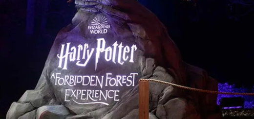 Harry Potter: A Forbidden Forest Experience main sign.