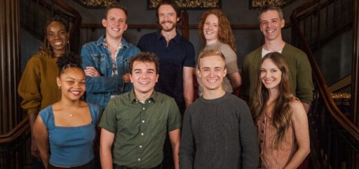 A picture of part of the new cast for the "Cursed Child" Broadway company.