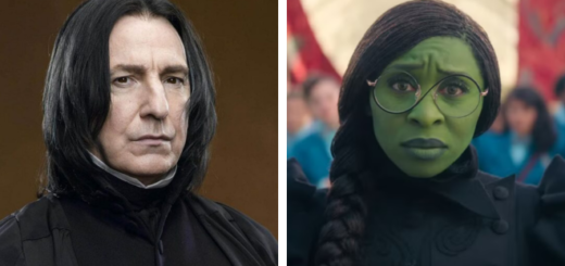 Snape and Elphaba from Wicked