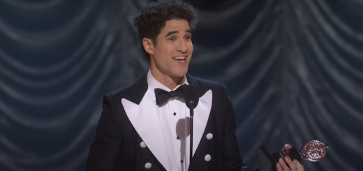Darren Criss accepts his Tony Award