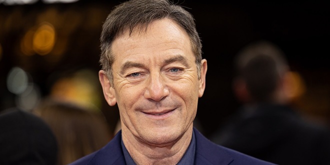 Jason Isaacs smiling