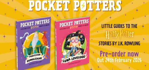 "Pocket Potters" artwork for "Luna Lovegood" and "Professor Dumbledore" editions.
